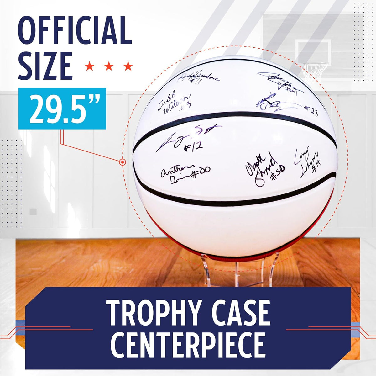thumbnail image 2 of Murray Sporting Goods Premium Basketball Marker Board – Clipboard With Marker, For Coaching 2 of 2