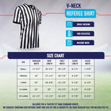 Murray Sporting Goods Men's Basketball V-Neck Referee Shirt