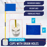 Murray Sporting Goods Golf Flagsticks - Set of 3