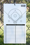 Murray Sporting Goods Dry Erase Baseball Coaches Clipboard - Clip on the Dugout Fence