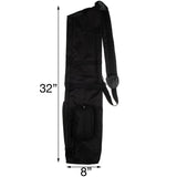 Stripe Golf Sunday Lightweight Travel Carry Golf Bag - Dimensions