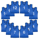 Murray Sporting Goods Nylon Mesh Scrimmage Practice Pinnies- Set of 12