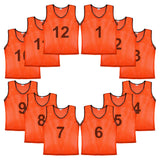 Murray Sporting Goods Nylon Mesh Scrimmage Practice Pinnies- Set of 12