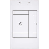 Murray Sporting Goods Dry Erase Lacrosse Coaches Clipboard - Back