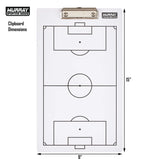 Murray Sporting Goods Dry Erase Soccer Coaches Clipboard