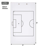 Murray Sporting Goods Dry Erase Soccer Coaches Clipboard