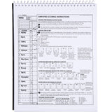 Murray Sporting Goods Baseball Scorebook - Inside Filled Out Example