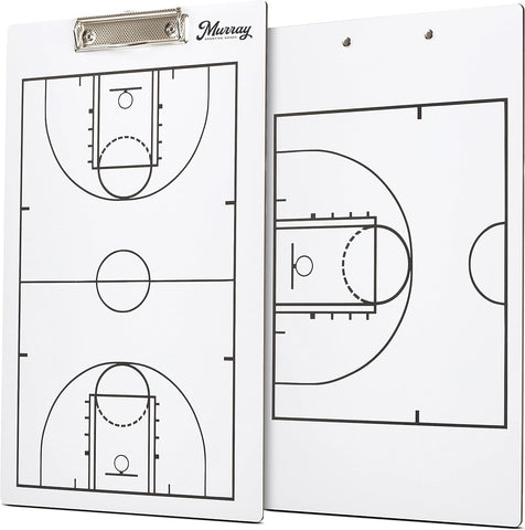 Murray Sporting Goods Dry Erase Basketball Coaches Clipboard