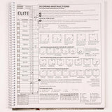 Elite Baseball Scorebook - 50 Games