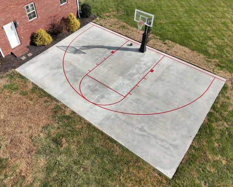 "The Original" Murray Sporting Goods Basketball Court Marking Stencil Kit 1.0