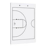 Elite Basketball White Dry Erase Coaches Clipboard | Double-Side Basketball Coaching Whiteboard with Marker