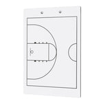 Elite Basketball White Dry Erase Coaches Clipboard | Double-Side Basketball Coaching Whiteboard with Marker