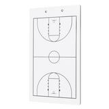 Murray Sporting Goods Basketball Timeout Dry Erase Coaches Clipboard | Double-Sided Basketball Court Clipboard Dry Erase White Board | Basketball Gift for Coach