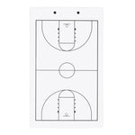 Murray Sporting Goods Basketball Timeout Dry Erase Coaches Clipboard | Double-Sided Basketball Court Clipboard Dry Erase White Board | Basketball Gift for Coach