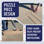 Murray Sporting Goods Basketball Court Marking Stencil Kit Free Throw Lane/Key Only for Driveway, Asphalt or Concrete