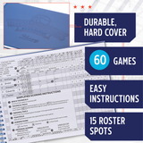 Murray Sporting Goods Premium Basketball Scorebook - 60 Games