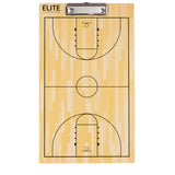 Elite Coaches Clipboard Basketball Dry Erase - Front