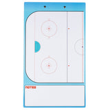 Elite Dry Erase Hockey Coaches Clipboard - Back