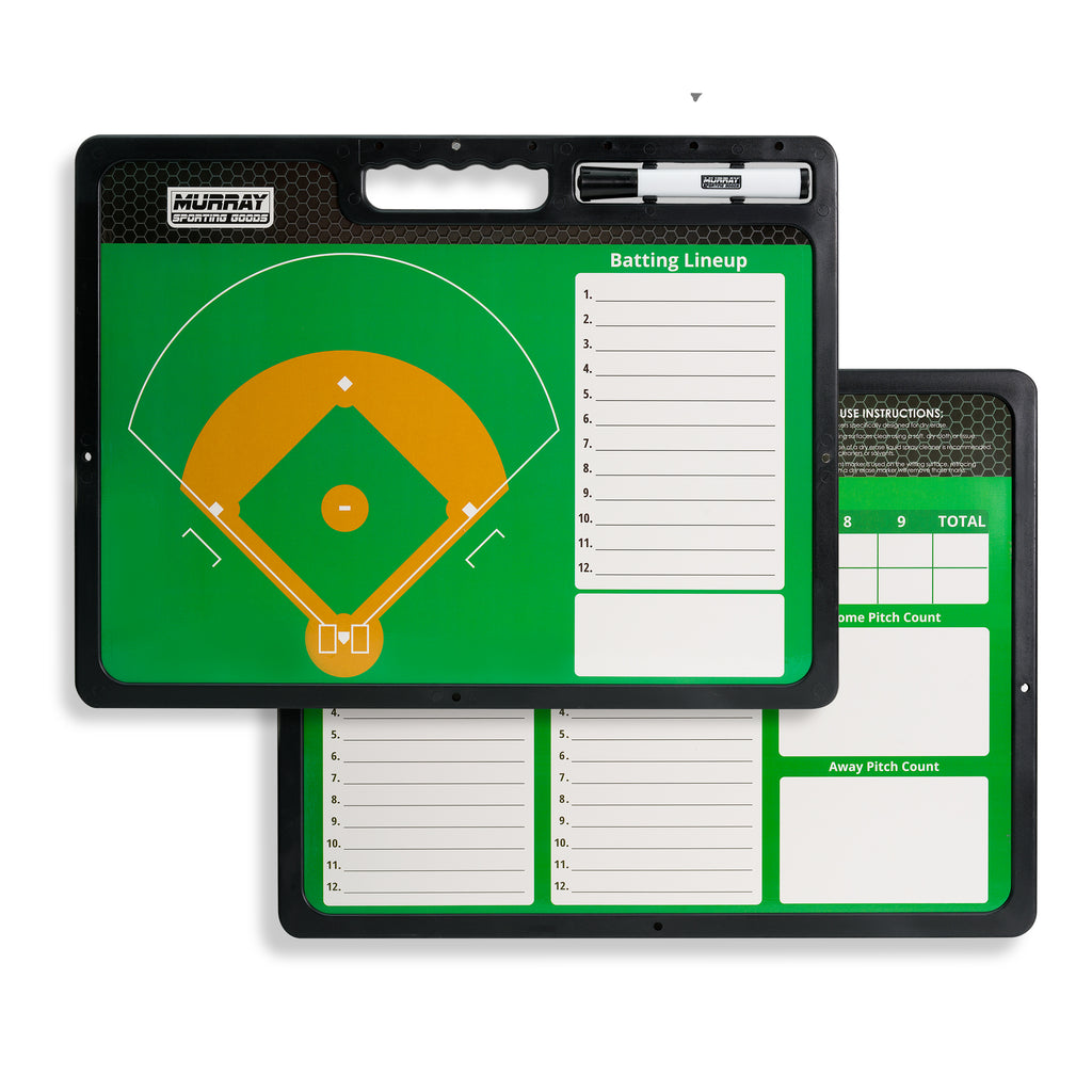 Sports clipboard with jumbo clip