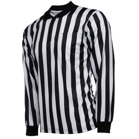 Murray Sporting Goods Men's Football Long Sleeve Collared Referee Shirt - Side