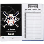 Murray Sporting Goods Baseball Team Lineup Cards - Side by Side