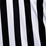 Murray Sporting Goods Men's Football Collared Referee Shirt - Black and White Stripes