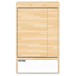 Elite Dry Erase Volleyball Coaches Clipboard - Back