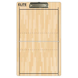 Elite Dry Erase Volleyball Coaches Clipboard - Front